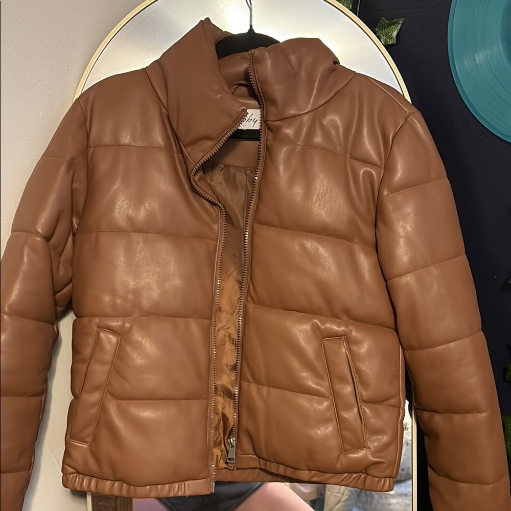 Brown Puffer Jacket